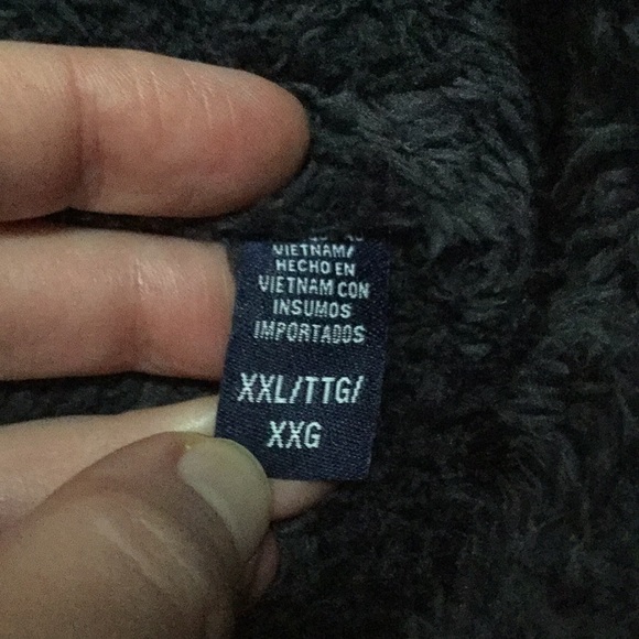 Izod fleecy sweatshirt-jacket - cozy but sharp - Picture 6 of 8